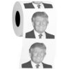 Gagster Donald Trump Toilet Paper Roll - 3 Ply Funny Novelty Bathroom Tissue Gag - 200 Sheets Per Roll - Joke Gifts - Prank Gift for Adults Black and White Printed Sheets - Make Your Butt Laugh Trump Black & White 5 619q k2GsrL