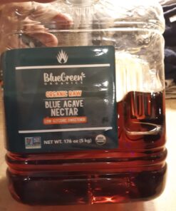 Blue Green Agave Organic Nectar, Raw Blue, 176 Ounce 26 619sjE9njML