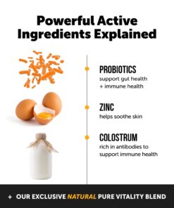 Pet Honesty Dog Allergy Relief Immunity - Dog Allergy Chews, Probiotics for Dogs, Seasonal Allergies, Skin and Coat Supplement, Allergy Itch Relief for Dogs (Salmon) Salmon Single 28 619ta5x1RiL