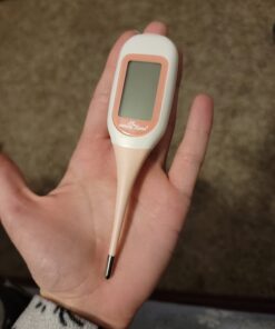 Easy@Home Smart Basal Thermometer, Large Screen and Backlit, FSA Eligible, Period Tracker with Premom(iOS & Android) - Auto BBT Sync, Charting, Coverline & Accurate Fertility Prediction EBT-300 42 619tjXoz3oL