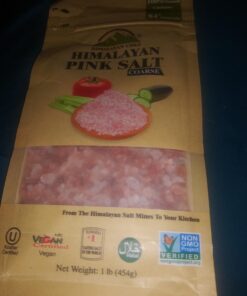 SALT 84 Himalayan Chef Pink Salt, Fine Grain, 1 Pound (Pack of 1) Pink Salt Fine Grain 1 Pound (Pack of 1) 37 619wDiG8RBL