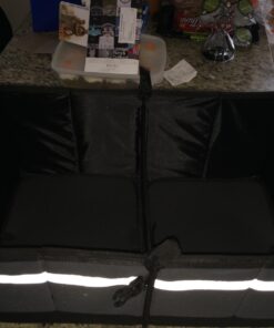 Higher Gear Trunk Storage Organizer for Car, SUV, Truck - Preferred Trunk Organizers for Car Organization, Trunk Organizer with 4 Compartments, 10 Pockets, Tie-Down Straps, Detachable Lid (Gray) Gray 31 619xIgW qOL