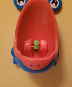 Soraco Frog Potty Training Urinal for Toddler Boys Toilet with Aiming Target (Blue) Blue 18 619xOwx pNL