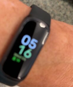 Fitbit Inspire 3 Health &-Fitness-Tracker with Stress Management, Workout Intensity, Sleep Tracking, 24/7 Heart Rate and more, Midnight Zen/Black One Size (S & L Bands Included) Black/Midnight Zen Tracker 27 619xVu6scbL