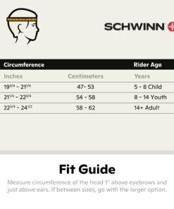 Schwinn Thrasher Adult Bike Helmet, Lightweight Microshell, Men and Women, Dial Fit Adjustment, LED and Non-Lighted Options, Suggested Fit 58-62 Cm Black 40 619yD8nTN L