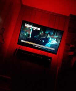 HAMLITE TV LED Backlight, 8.2Ft Led Light for TV 32-60 Inch Monitor Backlight, HDTV Wall Mount Stand Work Space Gaming Room Decor, LED Bias Ambient Mood Lighting Kit for 32-60inch 67 619yQ8R WkL