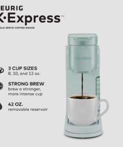 Alternative view of Keurig K-Express Coffee Maker, Single Serve K-Cup Pod Coffee Brewer, Mint