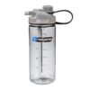 Nalgene Tritan 20oz MultiDrink BPA-Free Water Bottle, Blue Clear 19 61A nRRBBRL