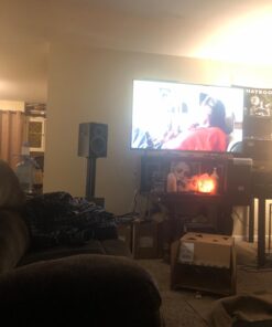 SANUS BF31-B1 31" Speaker Stands for Bookshelf Speakers up to 20 lbs - Black - Set of 2 38 61A0HNPxdyL