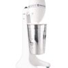 Hamilton Beach 727B DrinkMaster Electric Drink Mixer, Restaurant-Quality Retro Milkshake Maker & Milk Frother, 2 Speeds, Extra-Large 28 oz. Stainless Steel Cup, White 3 61A1uWaDd5L