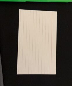 Oxford Heavyweight Ruled Index Cards, 3" x 5", White, 100 Per Pack (63500) 100 Count (Pack of 1) 32 61A2JMaqJ8L