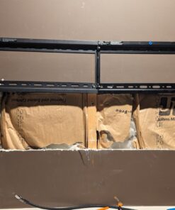 Pipishell UL Listed Tilt TV Wall Mount Bracket Low Profile for Most 37-75 Inch LED LCD OLED Plasma Flat Curved TVs, Large Tilting Mount Fits 16"-24" Wood Studs Max VESA 600x400mm Holds up to 132lbs 37 61A2o1phvBL