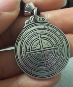Pewter Talisman for Poets Writers and Actors Pentacle Pendant - 1.25 Inch Diameter 16 61A2oq9MZ L