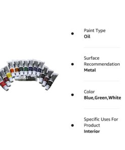 Alternative view of Bob Ross Landscape Oil Full Set of 14 Paints (37ml Tubes)