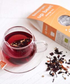 Alternative view of teapigs Up Beet Energy Tea Bags, 15 Count, Hibiscus, Fruit and Beet Root for Natural Energy Lift, Caffeinated