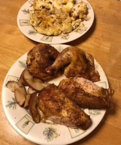 Sittin' Chicken & Turkey Ceramic Beer Can Roaster & Steamer Combo Pack- Easily Infuse flavors Into Your Meat- Wide Ceramic Base for Oven Or Grill Use- Great Meal Prep Accessories for BBQing & Grilling 30 61A4R29hyFL