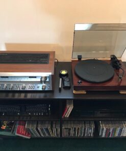 Fluance RT81 Elite High Fidelity Vinyl Turntable Record Player with Audio Technica AT95E Cartridge, Belt Drive, Built-in Preamp, Adjustable Counterweight, High Mass MDF Wood Plinth - Walnut 47 61A4W2Ghm5L