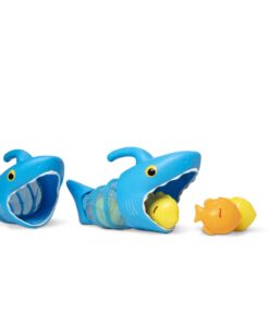 Melissa & Doug Sunny Patch Spark Shark Fish Hunt Pool Game With 2 Nets and 6 Fish to Catch For 8 years 13 61A753aKcdL