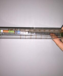 100ml Graduated Cylinder, Borosilicate 3.3 Glass, Single Metric Scale, Class B, Karter Scientific 213I12 (Single) 100ML Pack of 1 10 61A8jo4dBGL