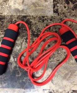 Limm Adjustable Jump Rope for Workout - All-Purpose Exercise Jump Rope Kids & Adults Love with Tangle-Free, Comfortable Foam Handles - Best Slimming, Cardio & Endurance Training Red 41 61AEb1Wh vL