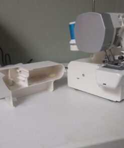 SINGER | ProFinish 14CG754 2-3-4 Thread Serger with Adjustable Stitch Length, & Differential Feed - Sewing Made Easy,White 57 61AF1GvK 4L