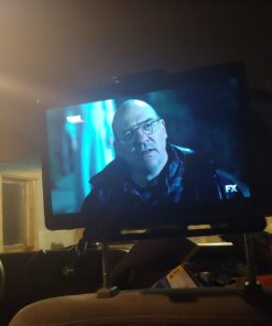 Macally Car Headrest Tablet Holder, Adjustable iPad Car Mount for Kids in Backseat, Compatible with Devices Such as iPad Pro Air Mini, Galaxy Tabs, And 7" to 10" Tablets and Cell Phones - Black 54 61AGWxLKQjL