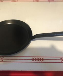 de Buyer Blue Carbon Steel Crepe & Tortilla Pan - 9.5” - Ideal for Making & Reheating Crepes, Tortillas & Pancakes - Naturally Nonstick - Made in France 9.5" 34 61AJ6Af8DqL 1