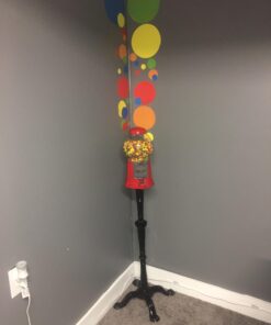 6260 Great Northern 15" Vintage Candy Gumball Machine & Bank with Stand - Everyone Loves Gumballs! Red 51 61AKeCBUoSL