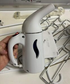 Pure Enrichment® PureSteam™ Portable Handheld Garment Steamer - Ideal for Home or Travel, Fast Heating, Removes Wrinkles on Clothes and Fabric, Auto Shut-Off Safety Feature (White) White 34 61ANwvg8c L