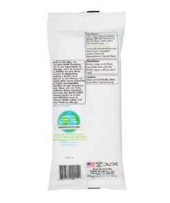 DUDE Wipes - On-The-Go Shower Wipes - 3 Pack, 24 Wipes - Unscented Extra-Large Wipes - Vitamin E & Aloe Full Body Shower Replacement Wipes 8 Count (Pack of 3) 10 61AOgwZbFcL