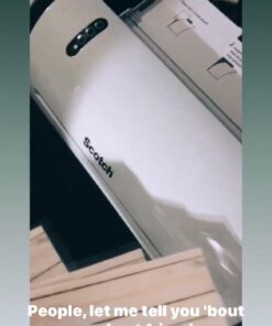 Scotch TL902VP Thermal Laminator, 1 Laminating Machine, White, Laminate Photos, Holiday Decor and Gift Tags, For Holiday, Office and School Supplies, 9 in. Laminator with 20 Pouches 46 61APPTA 3CL