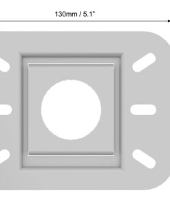 QualGear PRB-717-Wht Ceiling Mount Projector Accessory White Mount 34 61AQZkACy7L