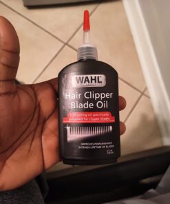 Wahl Premium Hair Clipper Blade Lubricating Oil for Clippers, Trimmers, & Blade Corrosion for Rust Prevention – 4 Fluid Ounces – Model 3310-300A 4 Fl Oz (Pack of 1) 28 61ATFUH5CJL