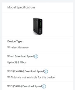 ARRIS SURFboard SBG10 DOCSIS 3.0 16 x 4 Gigabit Cable Modem & AC1600 Wi-Fi Router , Comcast Xfinity, Cox, Spectrum , Two 1 Gbps Ports , 400 Mbps Max Internet Speeds , SURFboard App 36 61ATsQab9kL