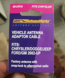 Metra 40-CR10 Chrysler/Dodge/Jeep/Ford/GM 2002-Up Car Antenna Adapter Cable Standard Packaging 14 61AUr5XwO5L