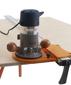 Bora Router Dado Jig, the Woodworking Router Guide That Allows For Precise, Straight Dados, Rabbets, and Mortises | 542005, orange 21 61AUsZA5EuL