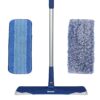 Bona Premium Microfiber Floor Mop for Dry and Wet Floor Cleaning - Includes Microfiber Cleaning Pad and Microfiber Dusting Pad - Dual Zone Cleaning Design for Faster Cleanup Standard 18 61AVBw VGlL