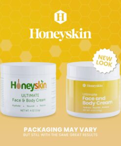 Hydrating Face Moisturizer & Body Cream with Manuka Honey Cream - Organic Face Moisturizer & Body Lotion for Extremely Dry Skin - For Dry & Itchy Skin, Rosacea & Eczema Prone Skin (Original, 2oz) Original 2 Ounce (Pack of 1) 25 61AViBlg3L 1