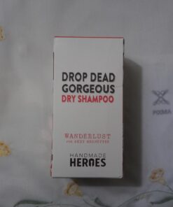 Handmade Heroes Non Aerosol Dry Shampoo Volume Powder | 1.8oz | 100% Natural & Vegan | For Dark Hair & Brunette Hair 01 - Medium to Dark Hair (1pc) 43 61AXJVl89wL