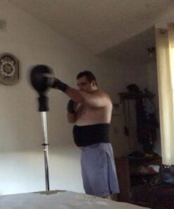 Fitru Waist Trimmer Sauna Ab Belt For Women & Men - Waist Trainer Stomach Wrap Black L: 9" X 42" 28 61AXopdZnnL