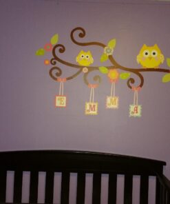RoomMates RMK2079GM Happi Scroll Tree Letter Branch Peel and Stick Giant Wall Decal 31 61AaNxD3QDL