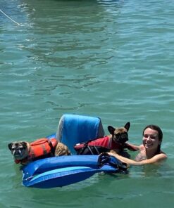 Kelsyus Spring Float Pool Lounger Chair, Light Blue Chaise 28 61AahAuDlhL