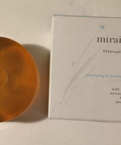 Mirai Clinical - Persimmon Soap Bar for Body 100g - Persimmon Soap - Japanese Body Odor Soap - Purifying and Deodorizing Natural Chemical-Free - Helps Eliminate Nonenal Soap Bar for Men & Women 3.52 Ounce (Pack of 1) 42 61AbrTr7 aL 3