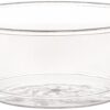 Fineline Settings Round Dessert 6 oz | Clear | Savvi Serve Collection | Pack of 20 Plastic Bowl 44 61Ae2GU9UOL