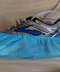 Cleaing Disposable Boot & Shoe Covers Non Slip 100 Pack (50 pairs) for Indoors Fit Shoe Sizes Women's 7 to Men's 12 Large / 50 Pairs 29 61AeP53DWHL