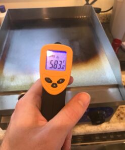 WeChef Commercial Electric Griddle 14" 1500W Countertop Griddle Flat Top Restaurant Grill Non-Stick Flat Temperature Control 122℉-572℉ 44 61Af14m3vNL