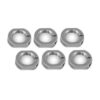 Hornady Sure-Loc Lock Rings, 6 Pack, 044606 - Fits on Standard 7/8-14 Inch Threaded Dies & Accessories - Split Ring Design Die Lock Rings Applies Constant Pressure & Wrench Flats for Easy On/Off