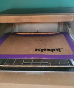 Kitzini Silicone Baking Mat Set. Non-Stick Silicone Mats for Baking. BPA Free Baking Sheets. Professional Grade Silicon Baking Sheet. INCL. 2 Half Sheets & 1 Quarter Silicone Baking Mats 2 Half & 1 Quarter Baking Sheets 30 61AfybPMSCL