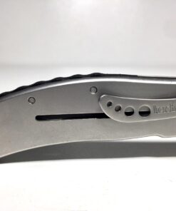 Kershaw Zing SS Pocketknife, 3" 8Cr13MoV Stainless Steel Blade, Assisted Thumb-Stud and Flipper Opening EDC 62 61AgLjshPNL