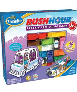 Alternative view of ThinkFun Rush Hour Junior Traffic Jam Logic Game and STEM Toy for Boys and Girls Age 5 and Up - Junior Version of the International seller Rush Hour